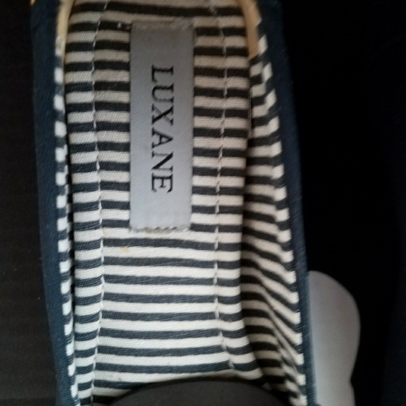 Yesstyle Navy Blue Hidden Wedge Flats - Picture 3 of 6